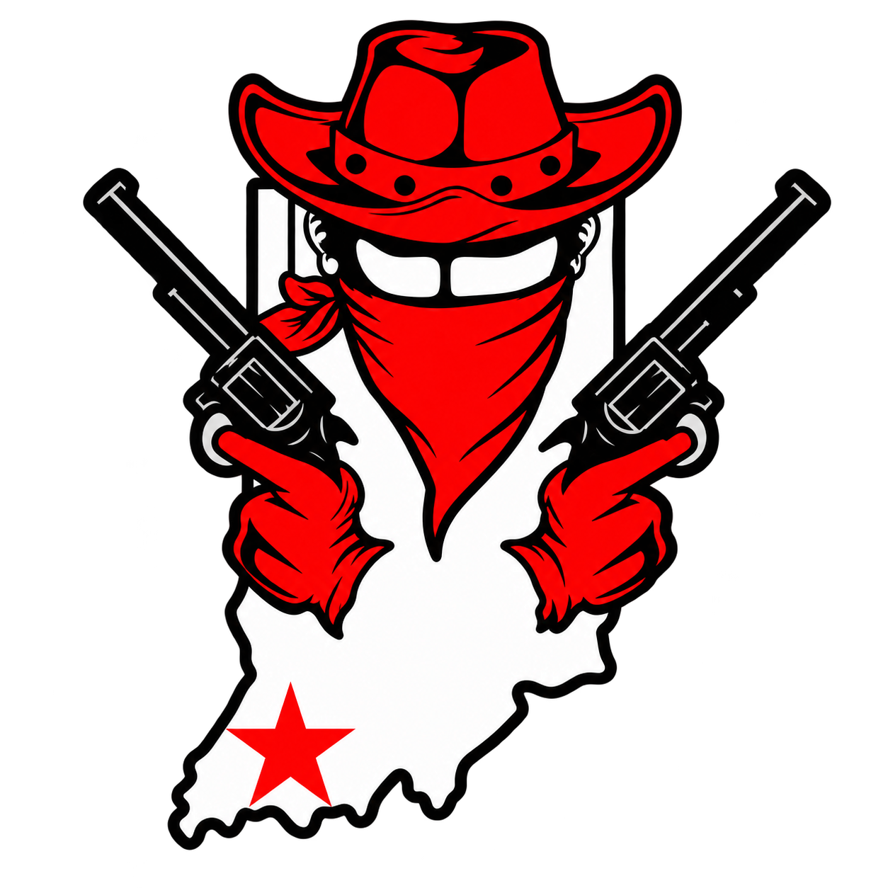 Westside Renegades Indiana cowboy emblem
